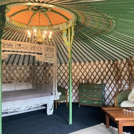 Romantic Hideaway - Jurt Mols Bjerge Luxury tent Knebel